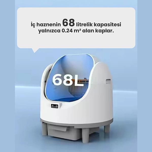 Electron ICB018 Otomatik Akıllı Kedi Tuvaleti