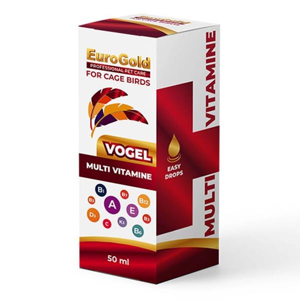 Eurogold Vogel Kuşlar İçin Multi Vitamin Damla 50ml