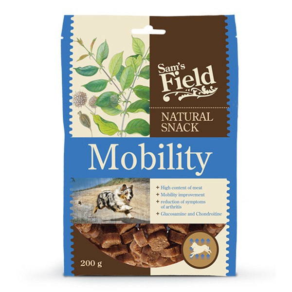 Sam's Field Natural Snack Mobility Tavuklu ve Pirinçli Köpek Ödülü 200gr