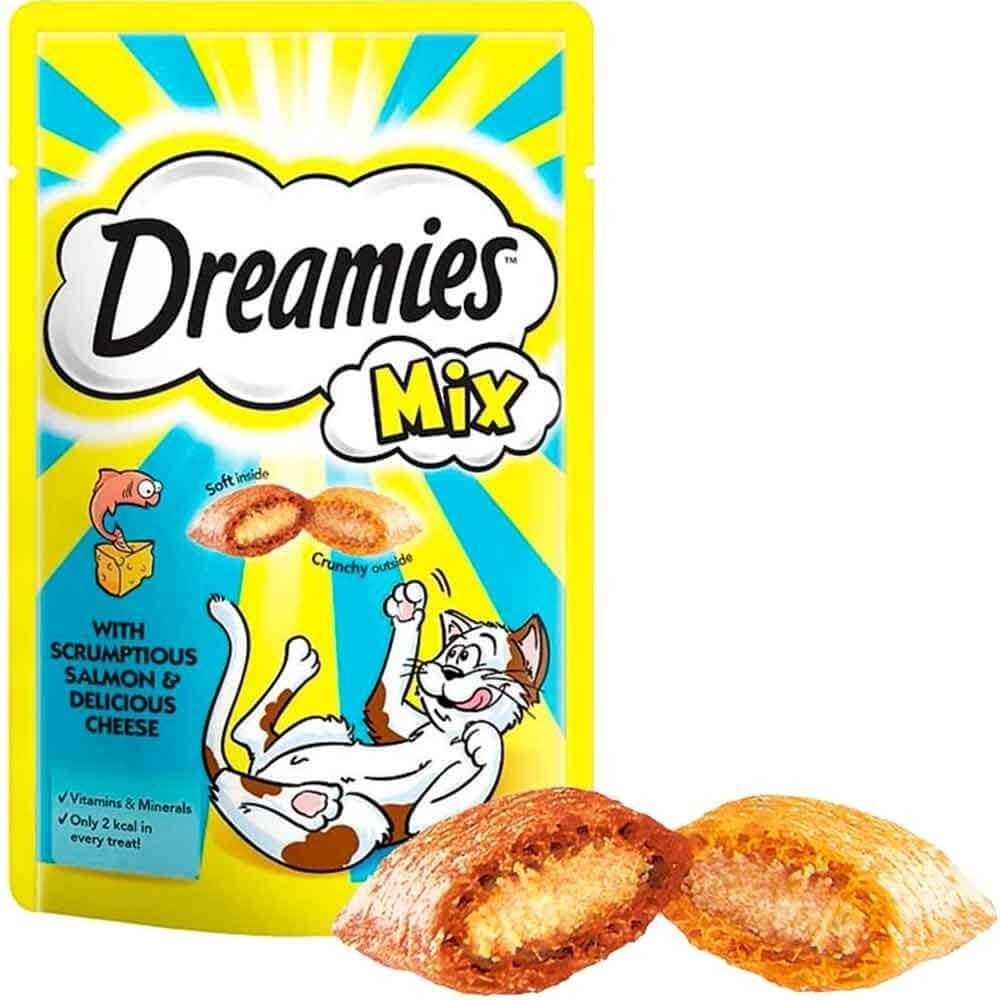 Dreamies Somon ve Peynirli Kedi Ödül Bisküvisi 60gr