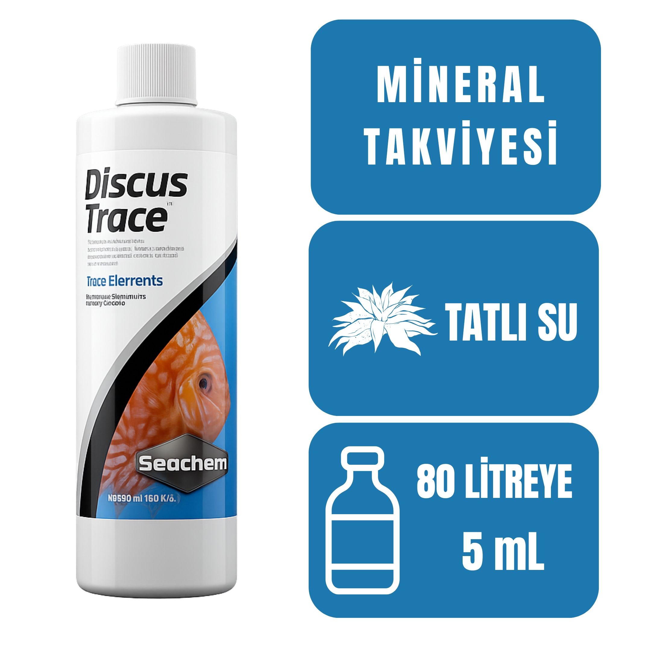 Seachem Discus Trace 250 ml