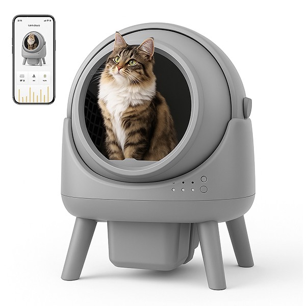 ELS Pet Otomatik Koku Kontrollü Akıllı Kedi Tuvaleti
