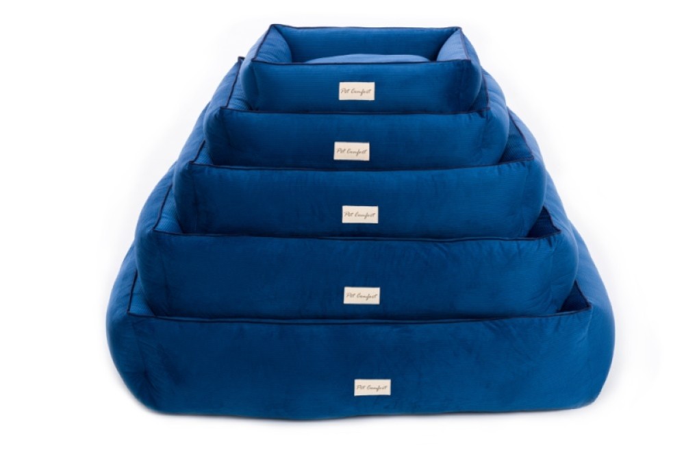 Pet Comfort Golf  Mavi Köpek Yatağı L 105x85cm