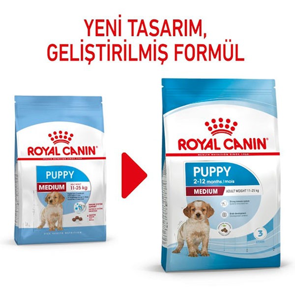 Royal Canin Medium Puppy Orta Irk Yavru Köpek Maması 15Kg