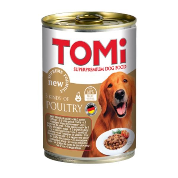 Tomi Kümes Hayvanlı Köpek Konservesi 400Gr