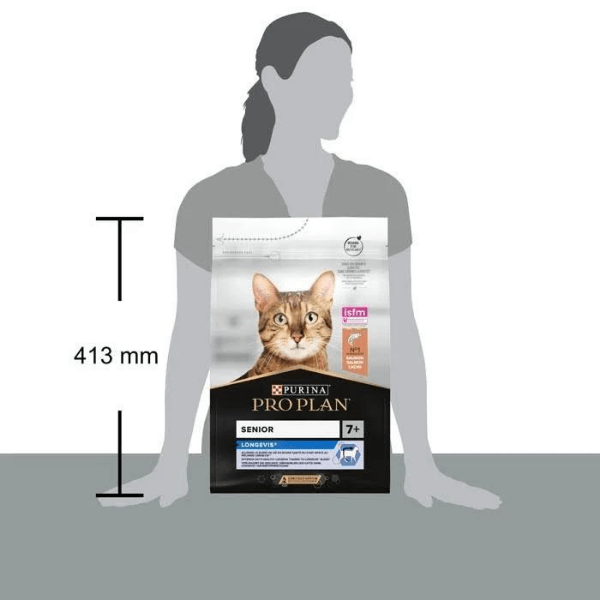 Pro Plan Senior 7+ Somonlu Yaşlı Kedi Maması 3Kg