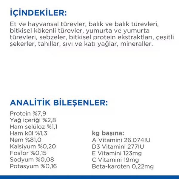 Hills Sterilised Pouch Somonlu Kısırlaştırılmış Yetişkin Kedi Maması 85gr