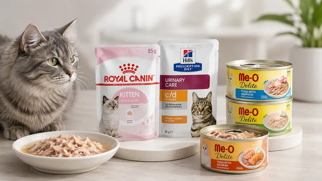 Atakan Petshop’un 2026 satış verilerinde %8,7 paya sahip pouch kedi mamaları, pratik porsiyonları ve yüksek nem içeriğiyle kuru mamayı tamamlayan önemli bir beslenme alternatifi olarak öne