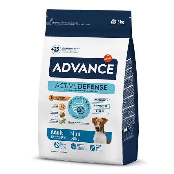 Advance Küçük Irk Yetişkin Tavuklu Köpek Maması 3 Kg