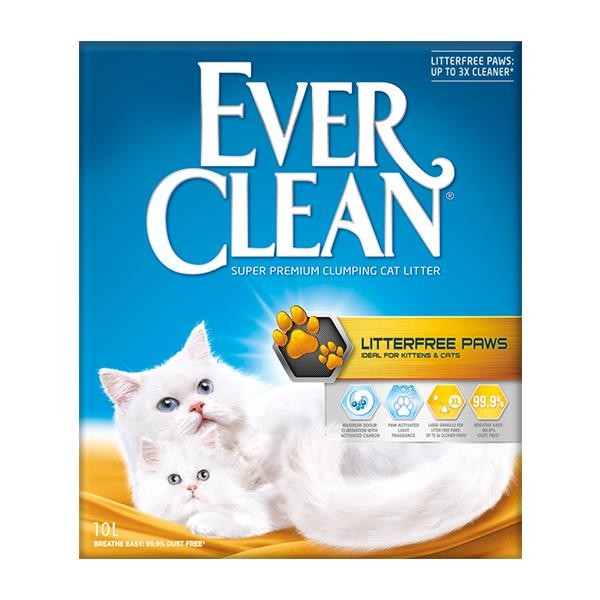 Ever Clean LitterFree Paws - Patilere Yapışmayan Kedi Kumu 10 Lt