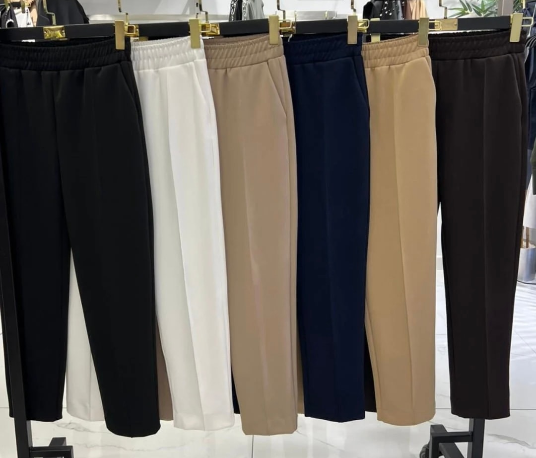 Havuç Scuba pantolon Kahve