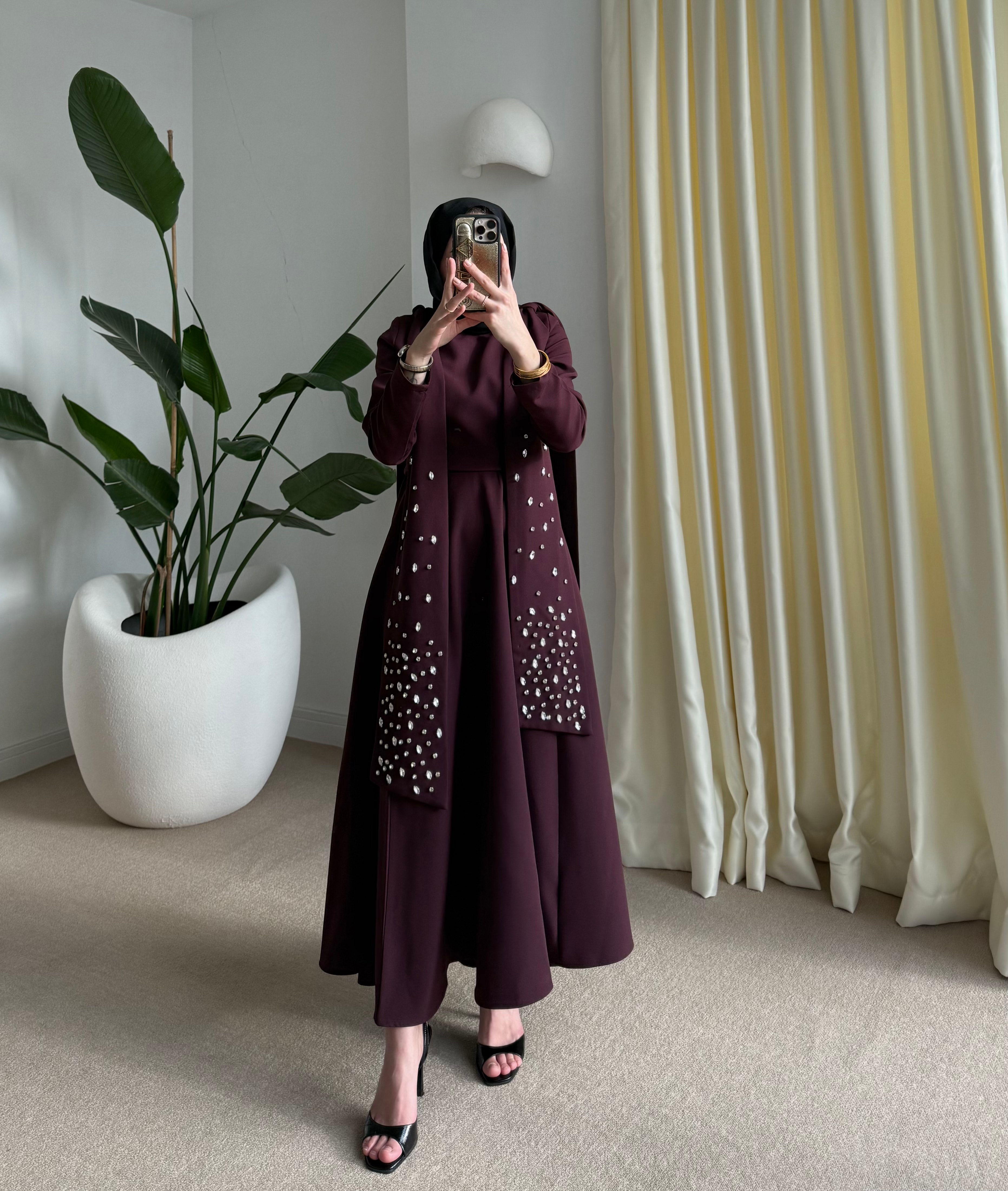 Peri Abiye Bordo (ÖN SİPARİŞ 15 İŞ GÜNÜ)