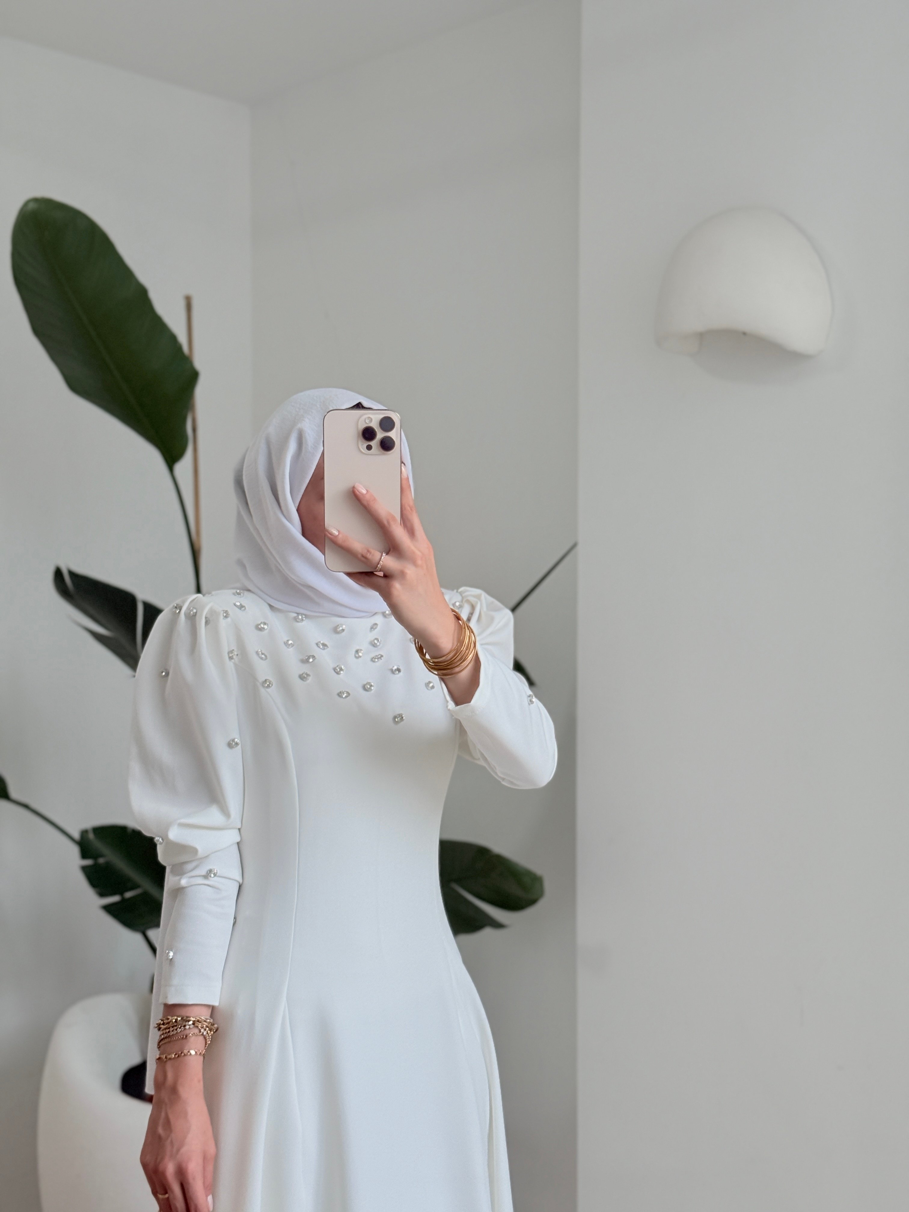 Maria Elbise Beyaz 