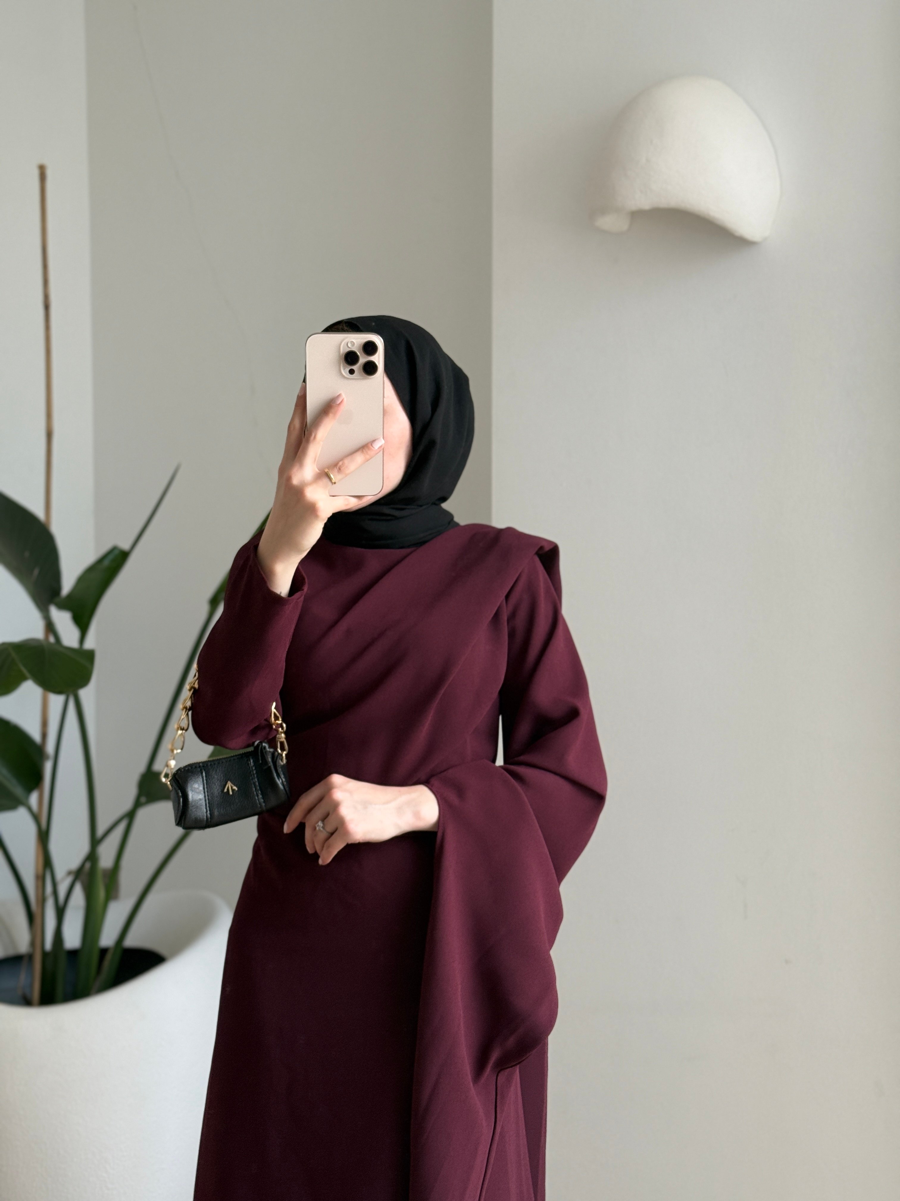 Valeria Dress Bordo 