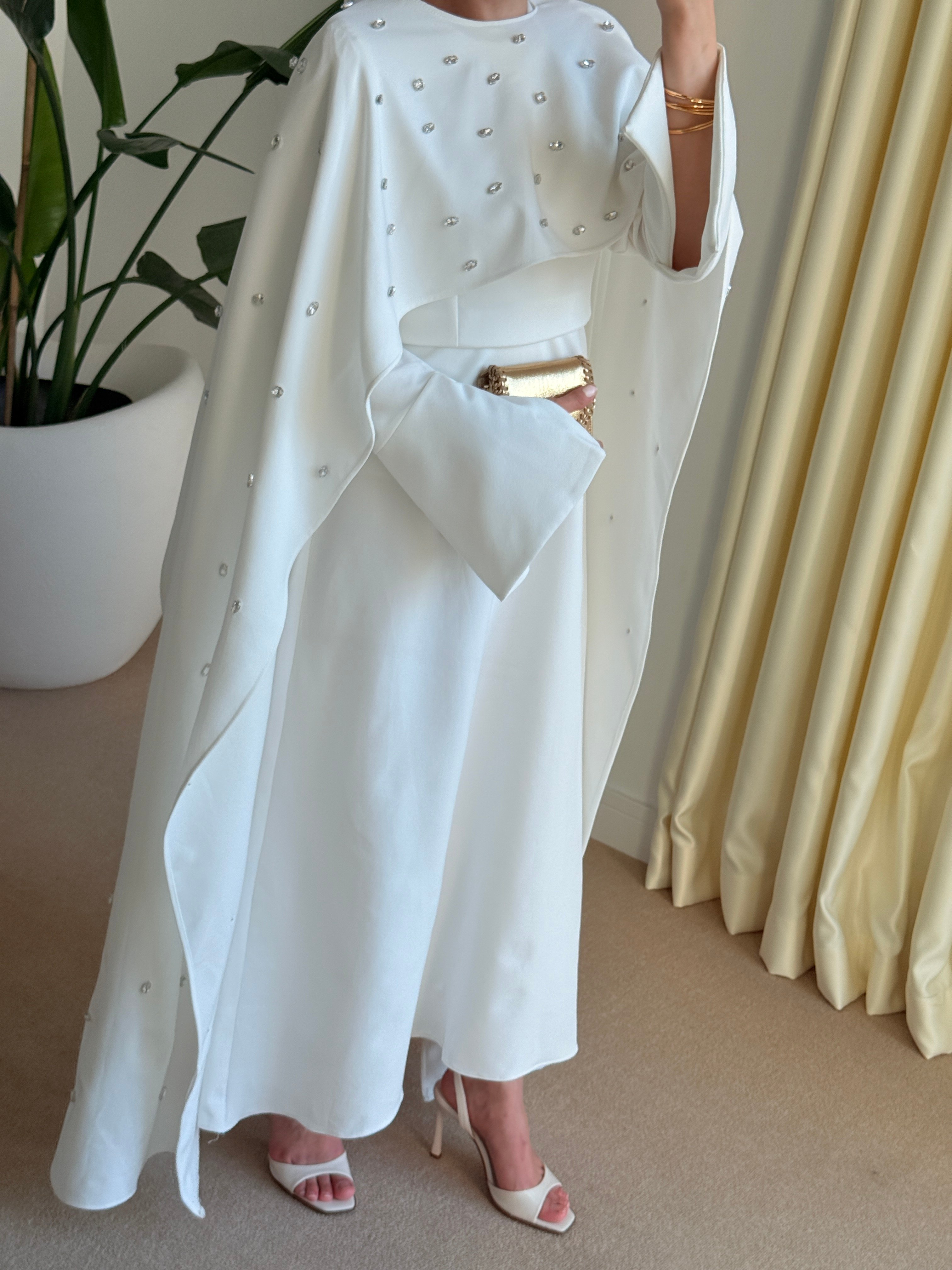 Karina Dress Beyaz 