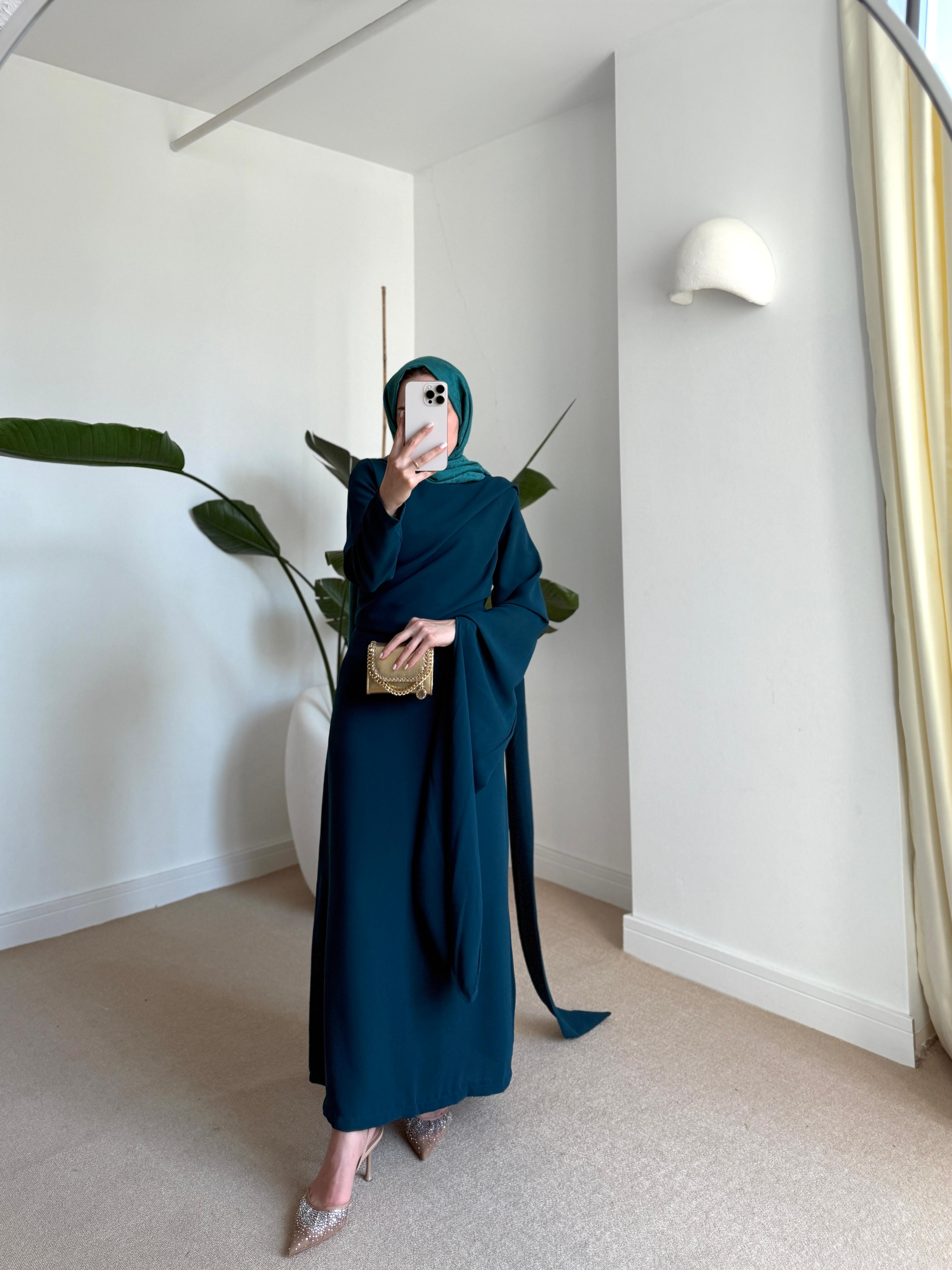 Valeria Dress Petrol
