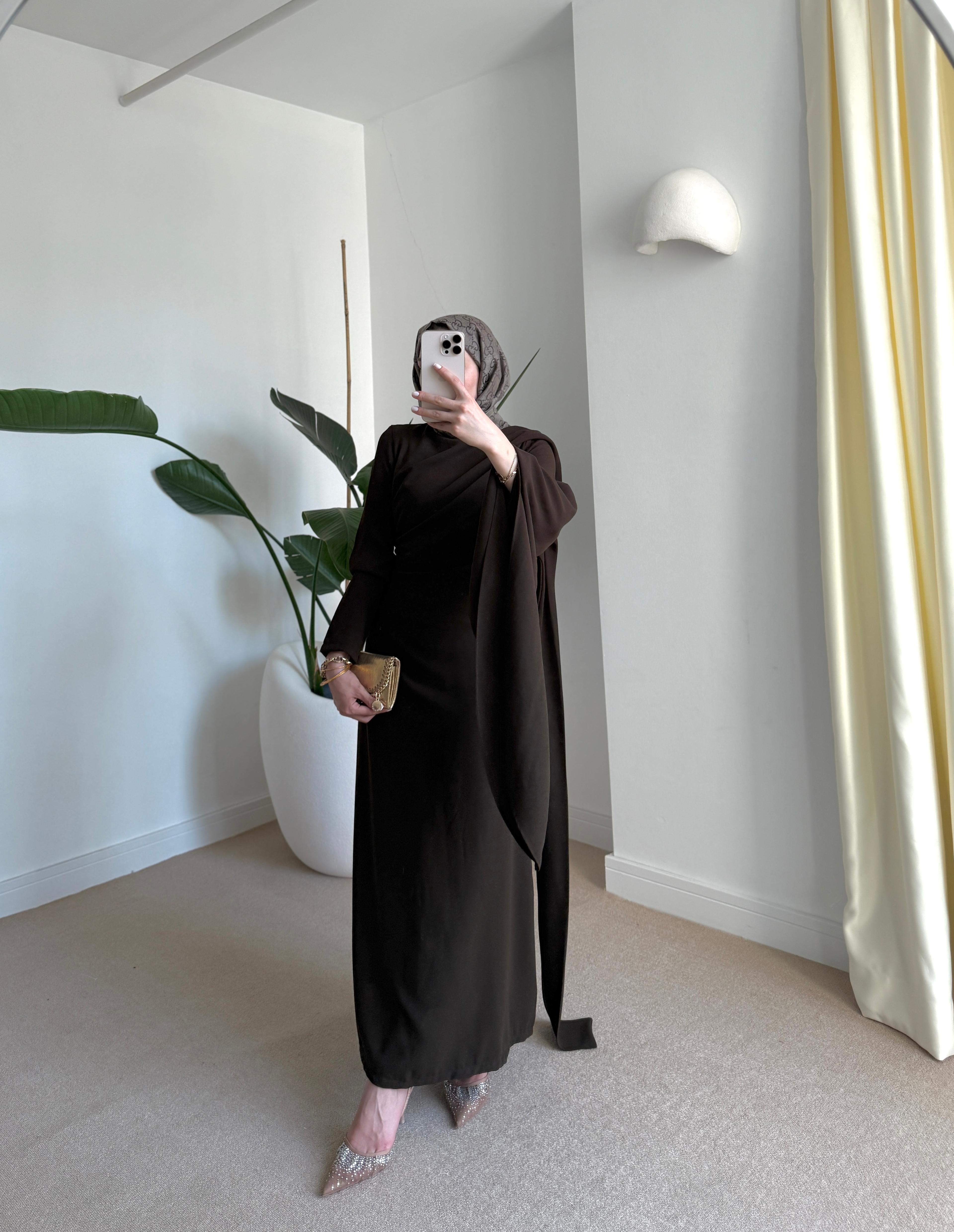 Valeria Dress Kahve 