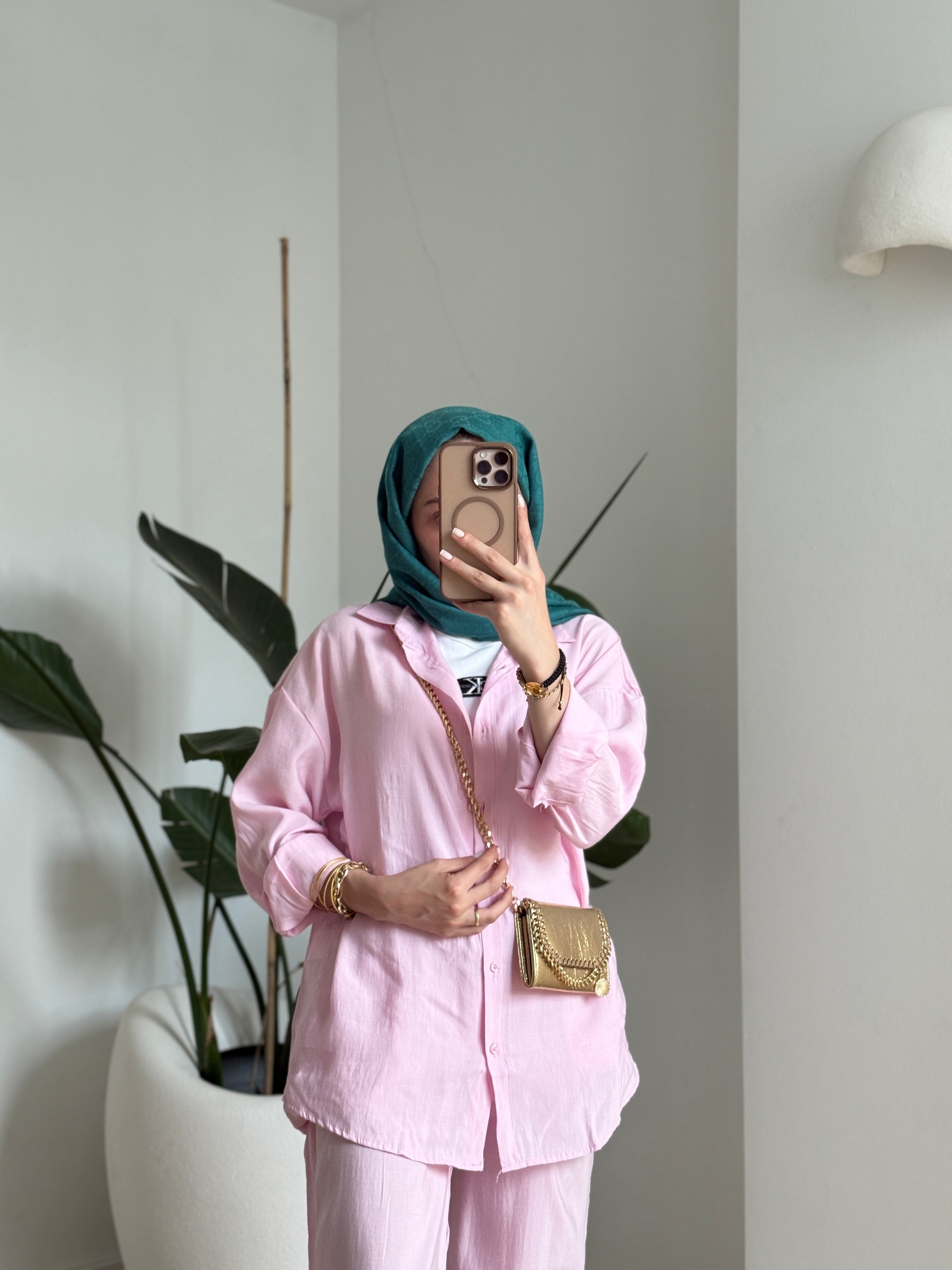 Tensel Takım Pembe 