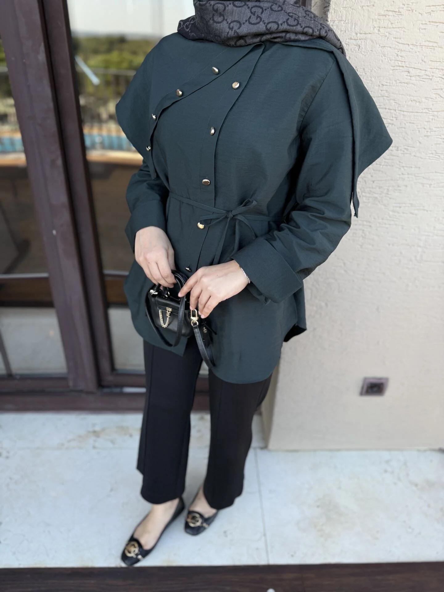 Glory gömlek petrol