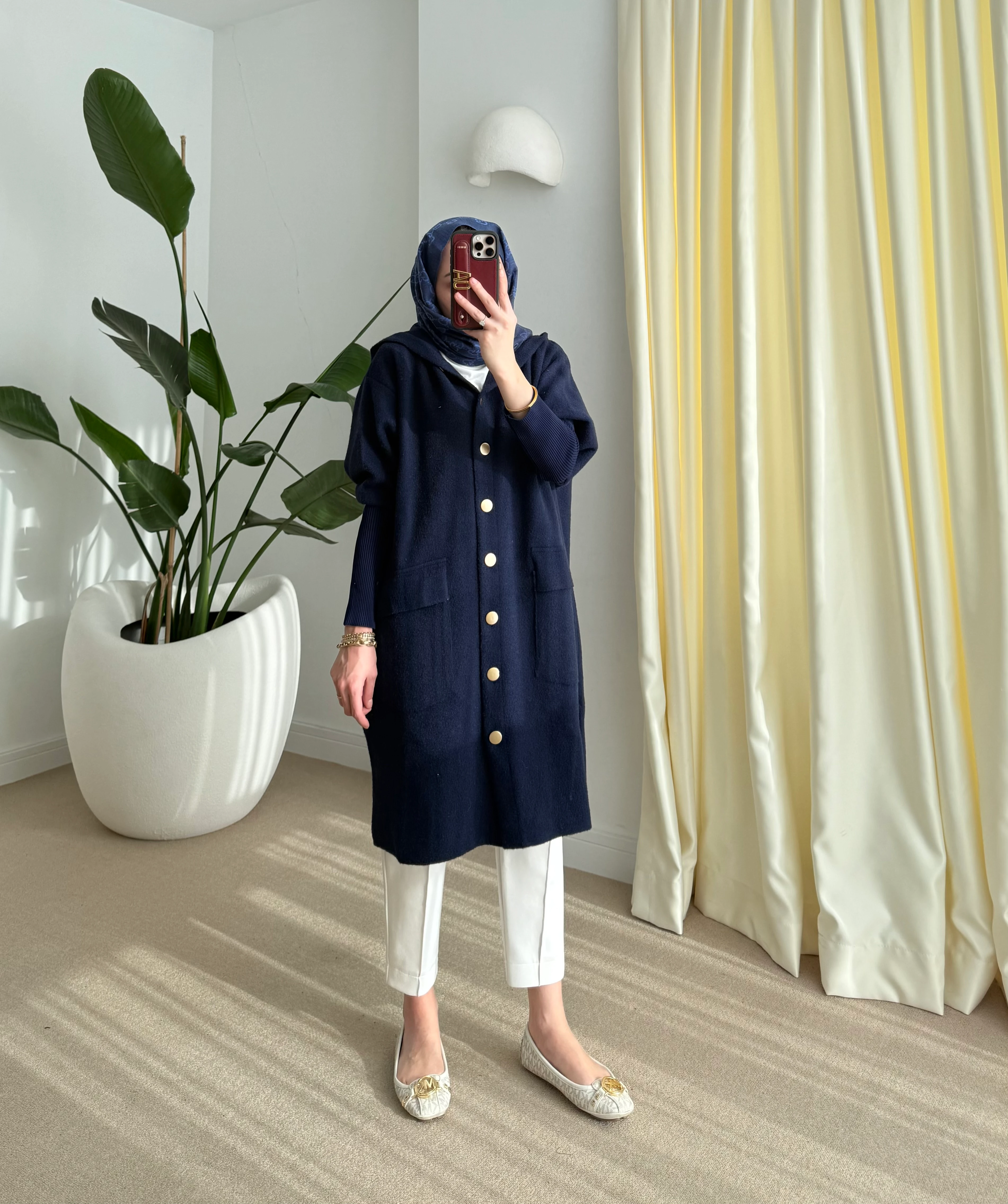 Angora Hırka Lacivert