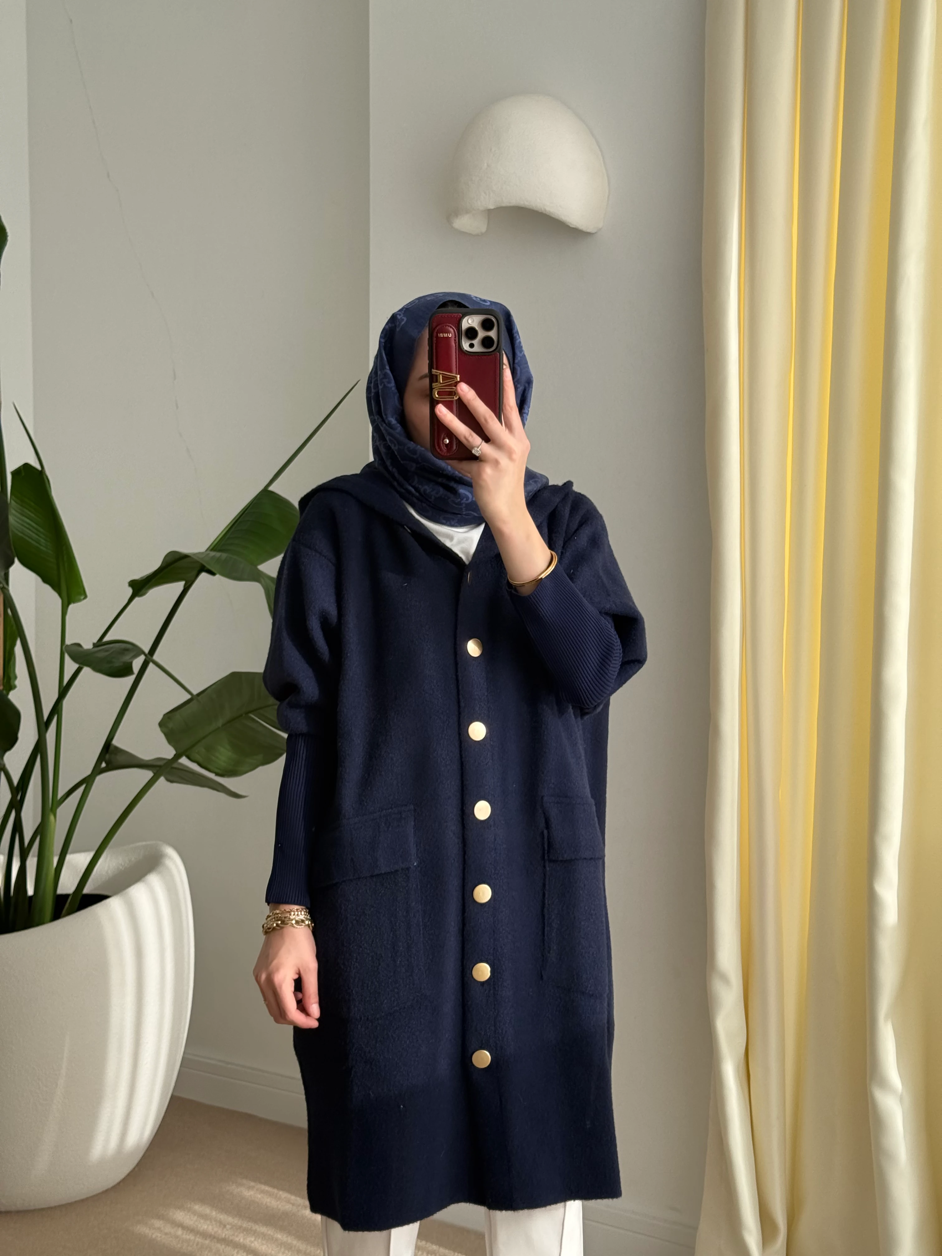 Angora Hırka Lacivert