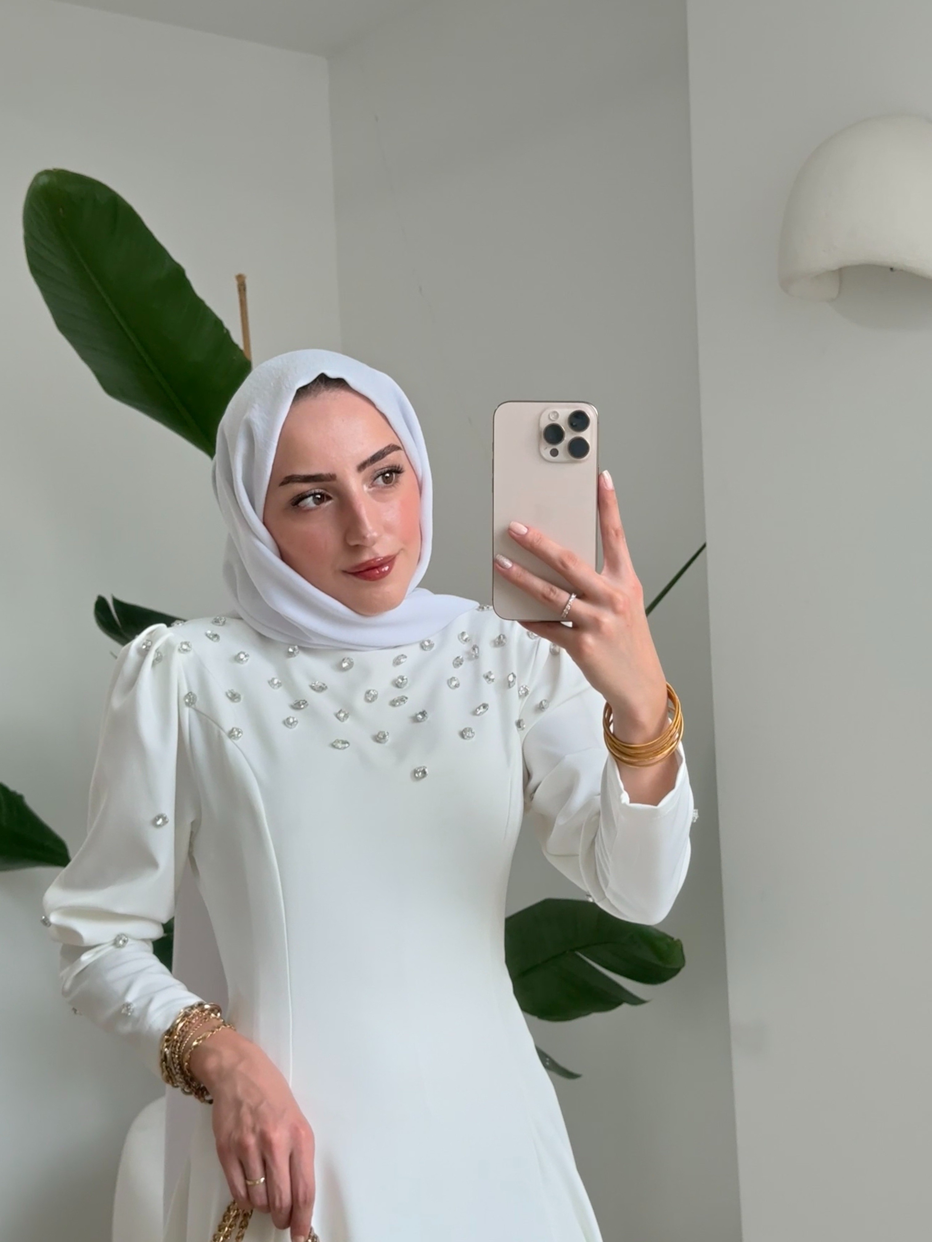 Maria Elbise Beyaz 