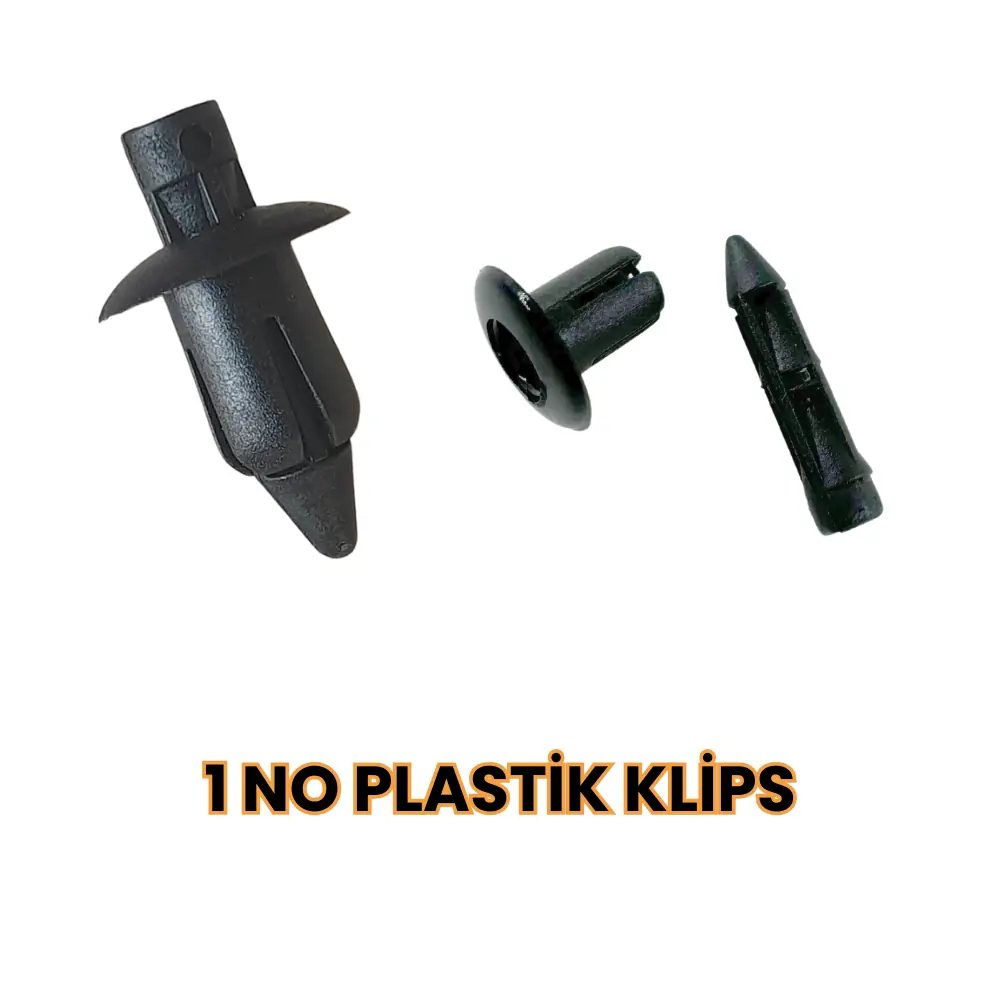 1 No Plastik Klips (100'lü Paket) - Spacy, Activa S, PCX, NMAX