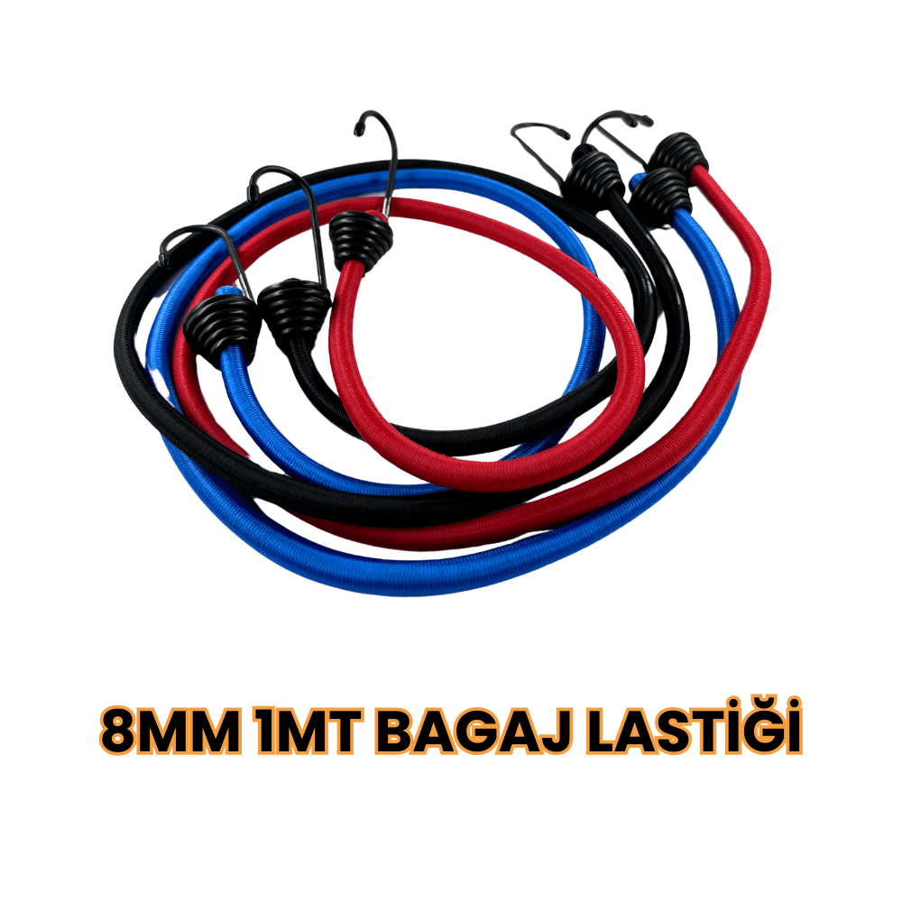 8MM 1MT BAGAJ LASTİĞİ 10'LU PAKET