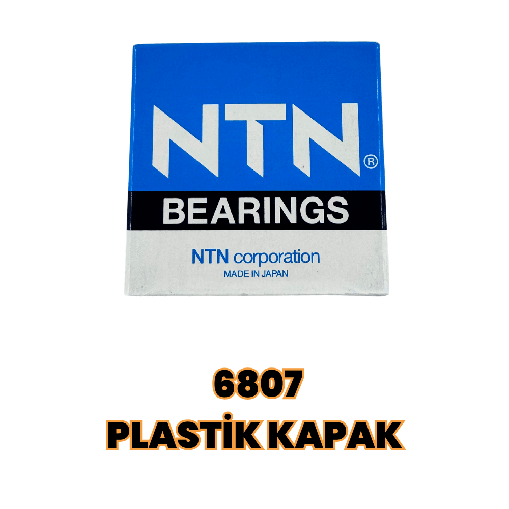 6807 Rulman NTN Plastik Kapaklı