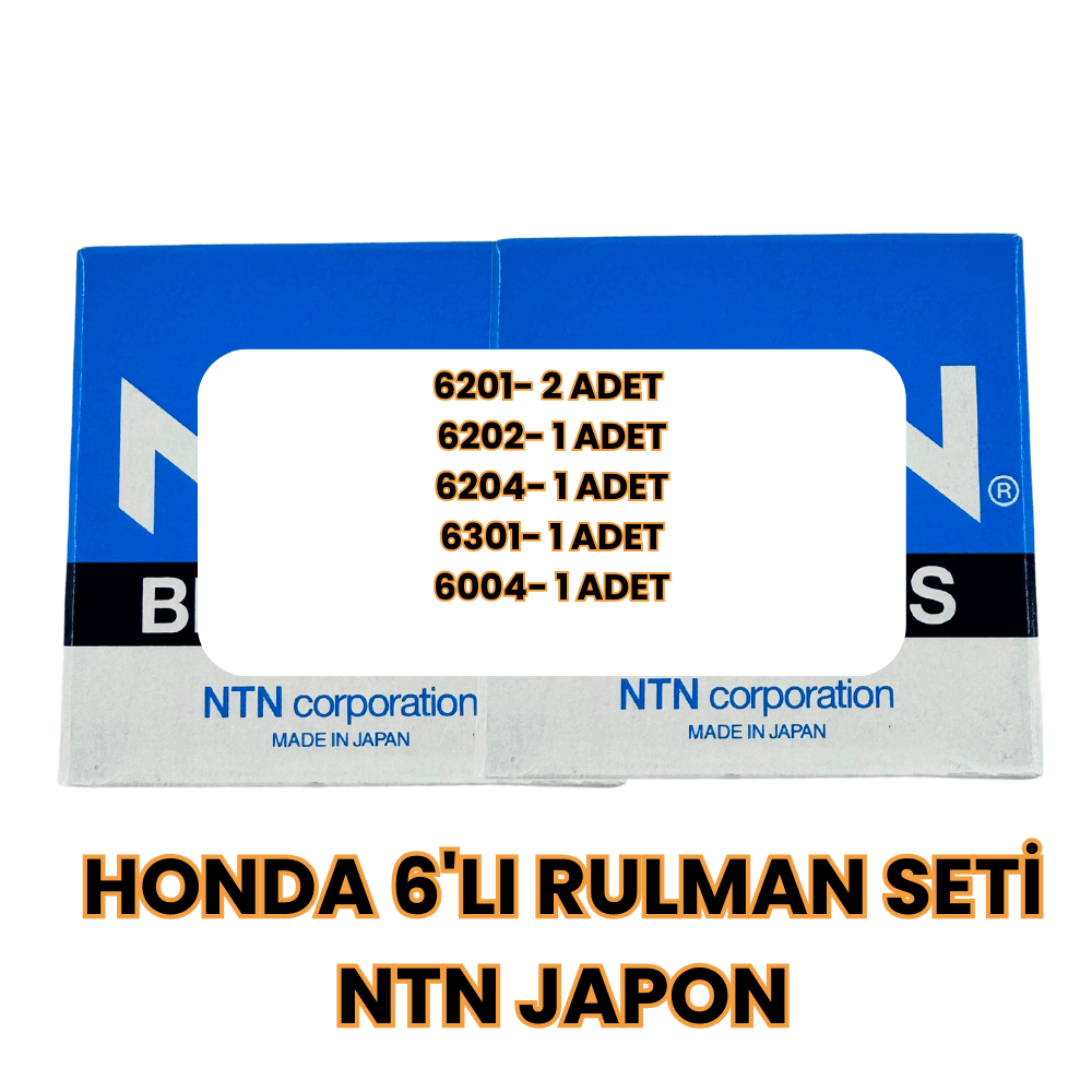 HONDA 6'LI NTN RULMAN SETİ JAPON