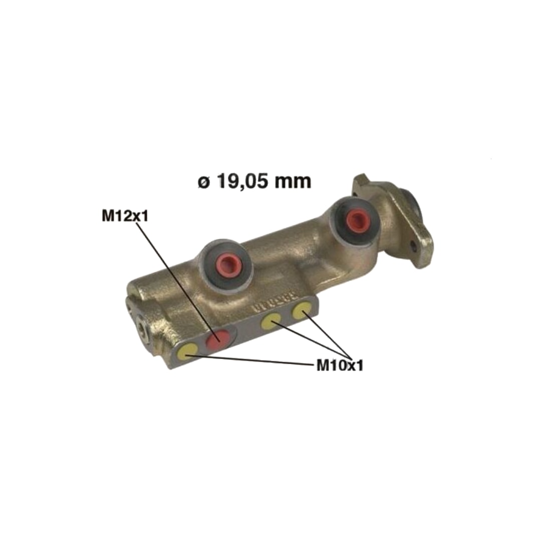 Metelli 05-0080 Fren Ana Merkez