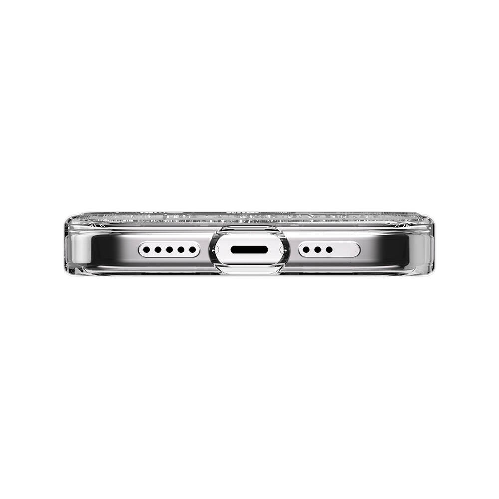 iPhone 15 Pro Kılıf Magsafe Şarj Özellikli Parlayan Simli Şeffaf Lisanslı Switcheasy Starfield-M Kılıf
