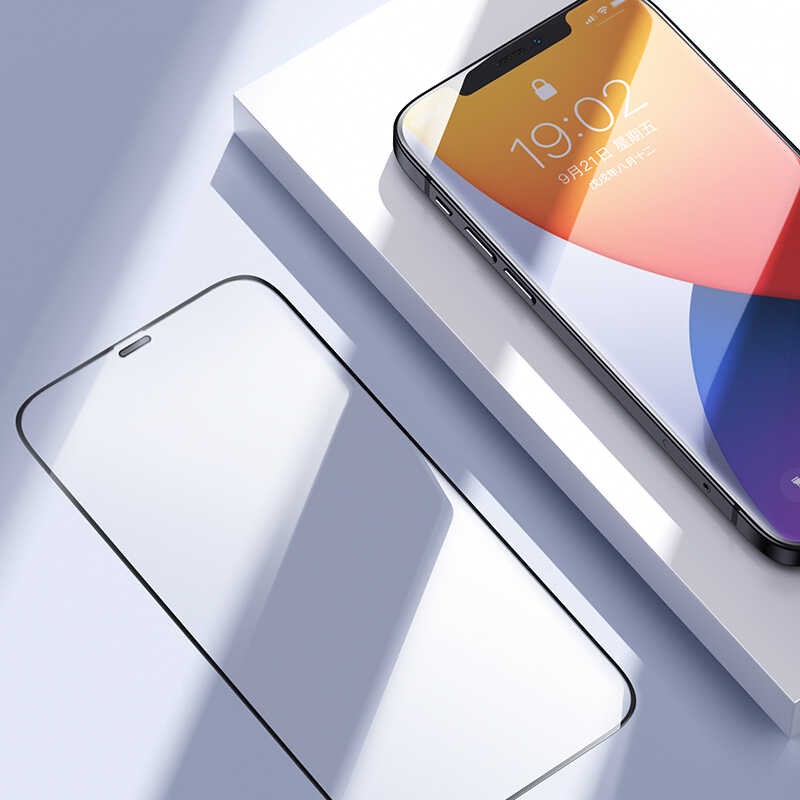 iPhone 12 Benks 0.3mm V Pro Dust Full Curved Proof Ekran Koruyucu