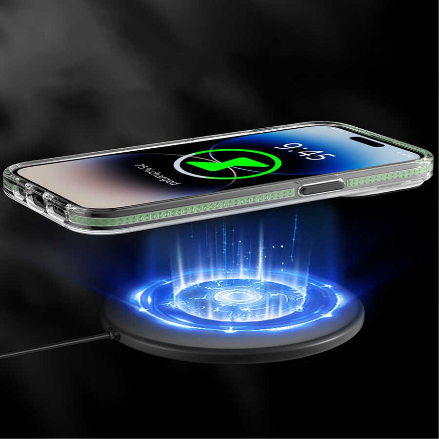 iPhone 14 Kılıf Magsafe Şarj Özellikli YoungKit Kamuflaj Serisi Kılıf