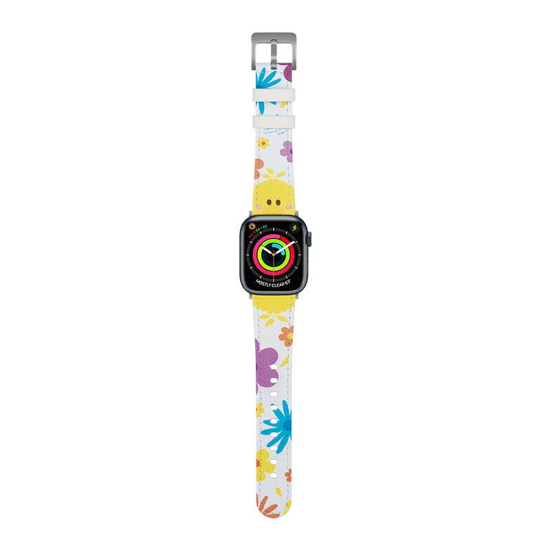 Watch 7 45mm Casebang Sesame Street Serisi Deri Saat Kordon