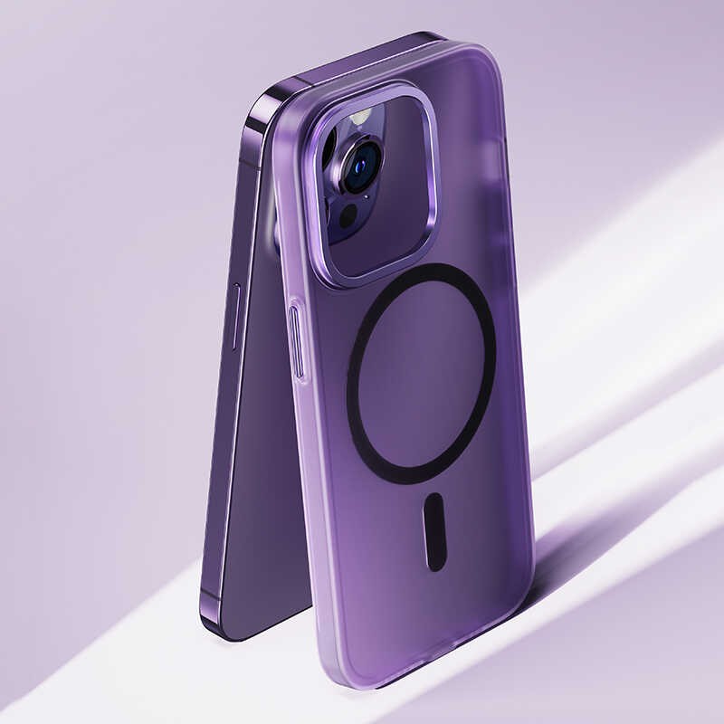 iPhone 14 Pro Kılıf Wireless Şarj Destekli Benks Yeni Seri Magnetik Haze Kılıf