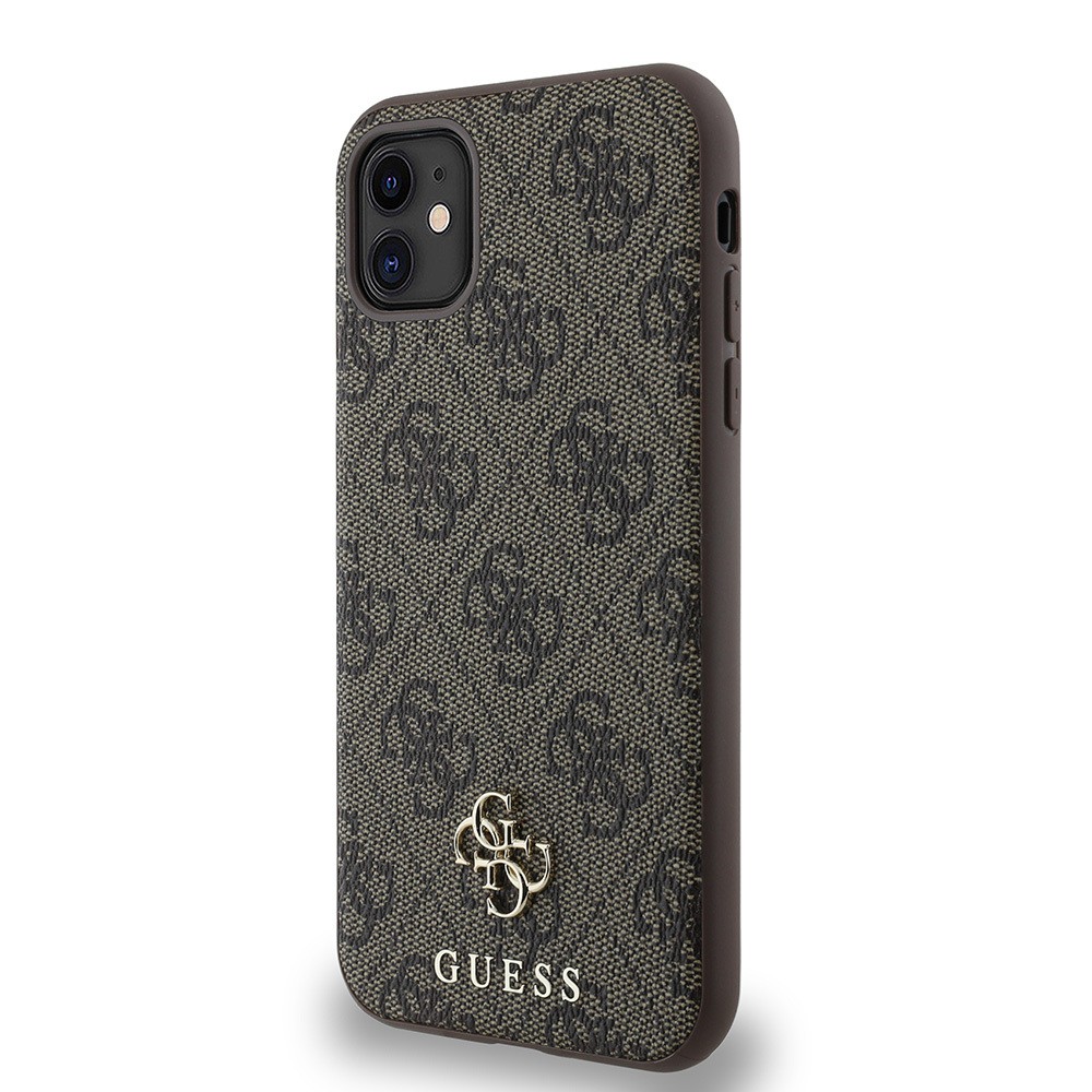 iPhone 12 Kılıf Guess Orjinal Lisanslı Magsafe Şarj Özellikli Small 4G Classic Kılıf