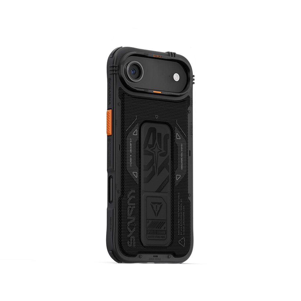 Apple iPhone 17 Air Kılıf SkinArma M-safe Şarj Özellikli Airbag Tasarımlı Standlı Phantom Kapak