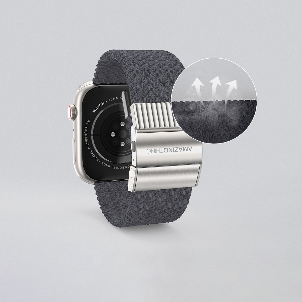 Watch 10 42mm Amazingthing Titan Weave 2 Sport Örgü Kordon