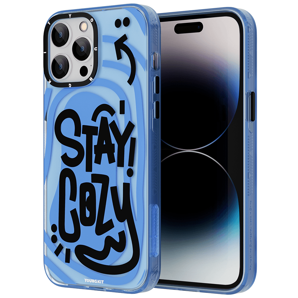 iPhone 14 Pro Max Kılıf Mutlu Mod Figürlü YoungKit Happy Mood Serisi Kılıf