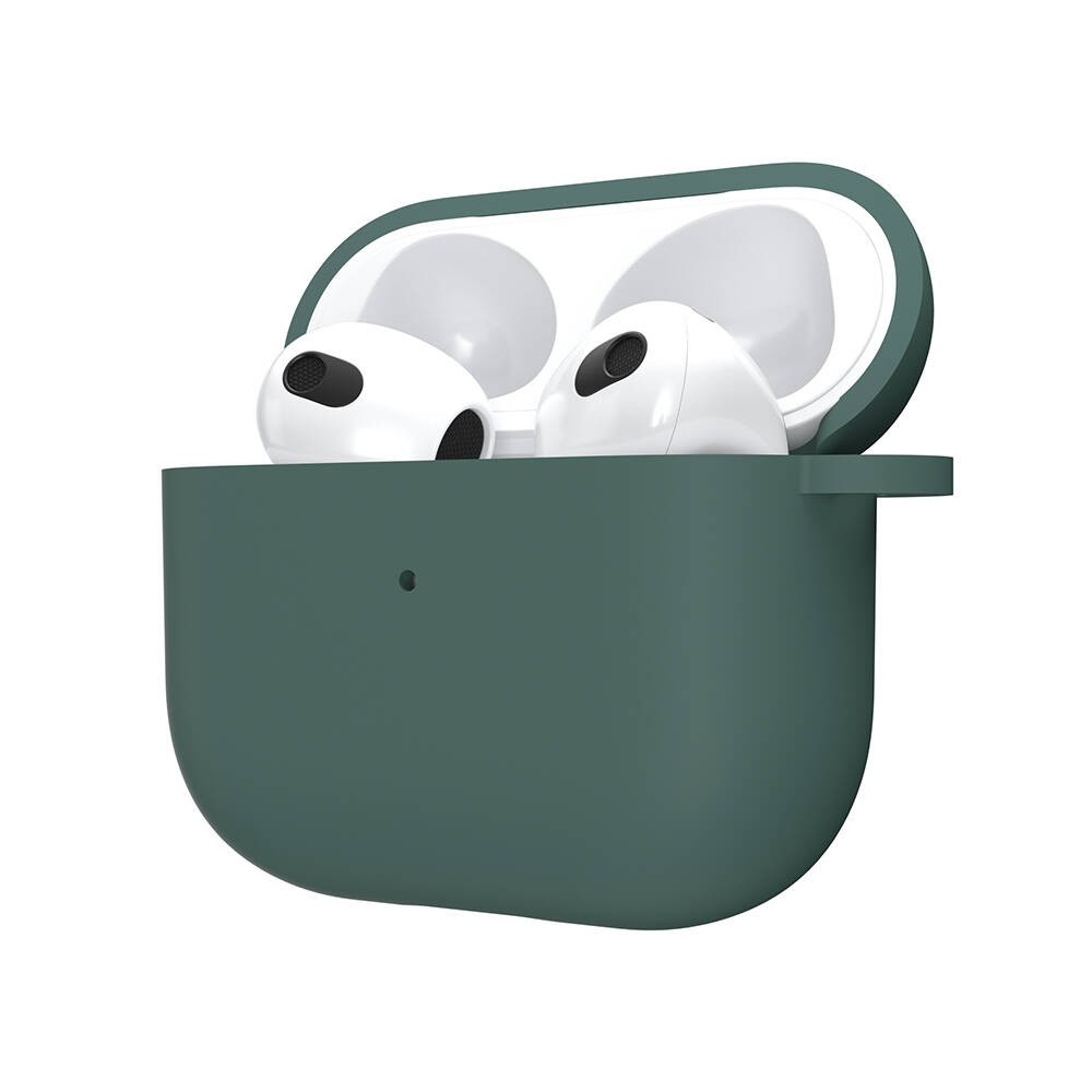 Airpods 3. Nesil Kılıf Yumuşak Dokunuşlu Likit Silikon Tasarımlı Lisanslı Switcheasy Skin Kılıf