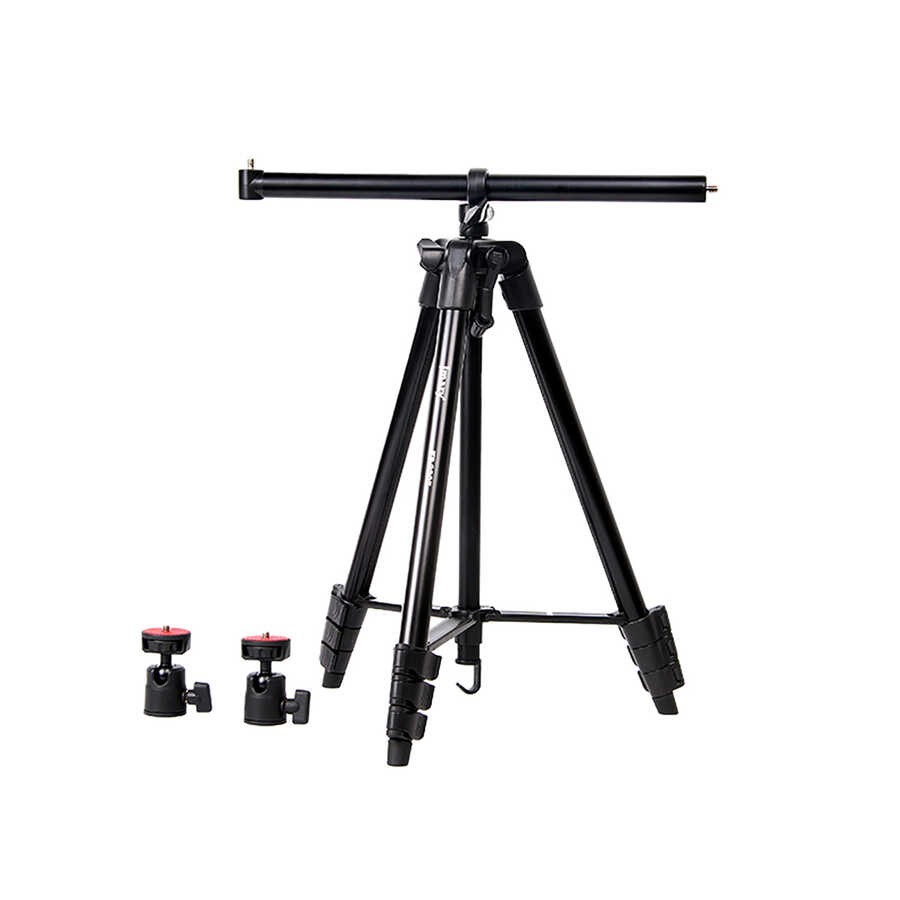 Jmary KP2207 Tripod 4 Farklı Yükseklik Ayarı 133 cm 360 Derece Dönebilen Başlık