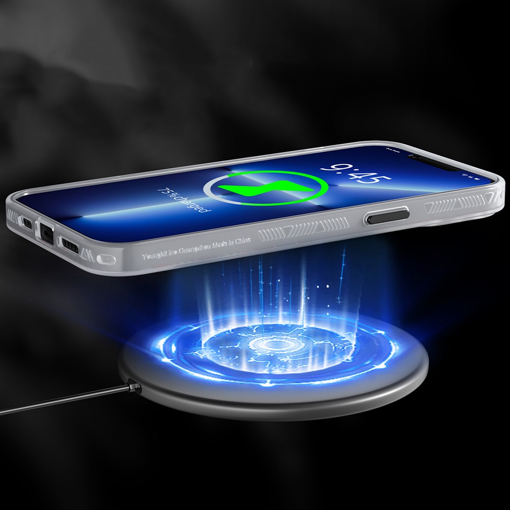 iPhone 13 Pro Max Kılıf Magsafe Şarj Özellikli YoungKit Metaverse Serisi Kılıf