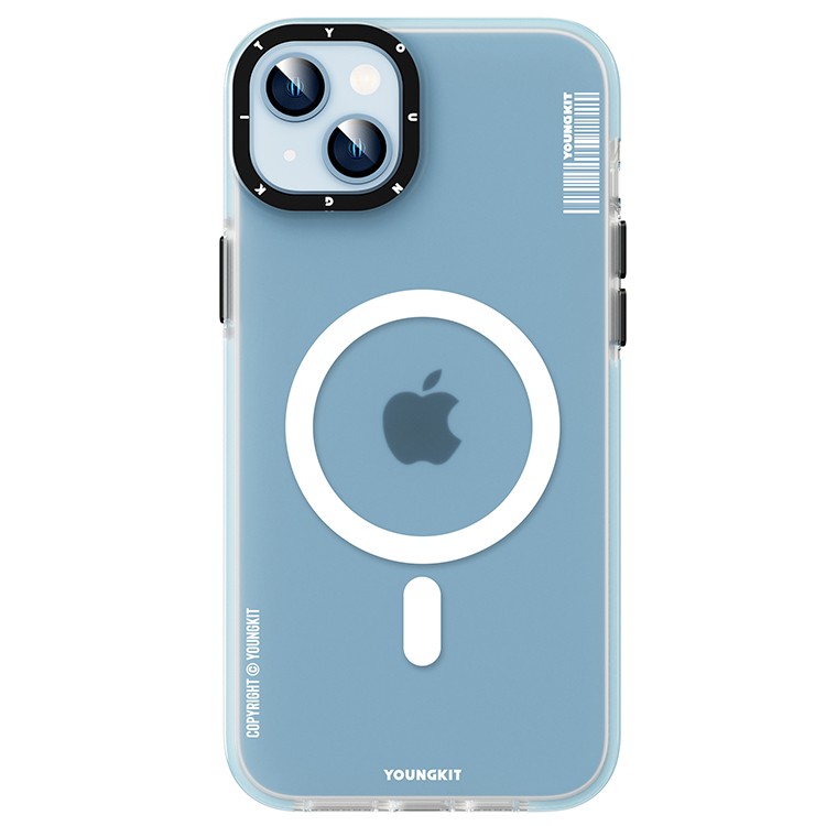 iPhone 13 Kılıf Magsafe Şarj Özellikli Youngkit Mat Jane Sand Serisi Kılıf