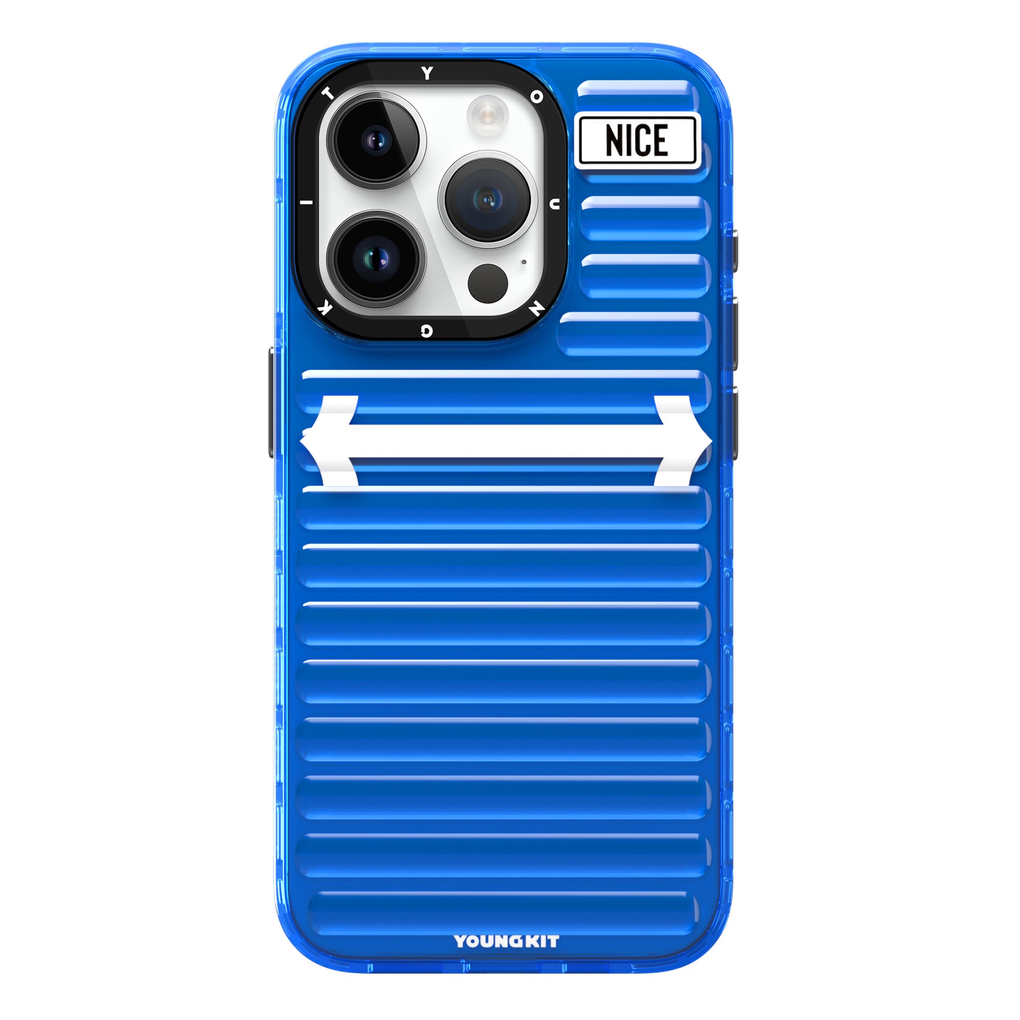 iPhone 15 Pro Kılıf YoungKit Luggage FireFly Serisi Kılıf
