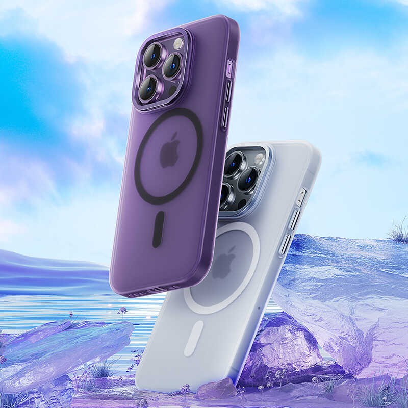iPhone 14 Pro Kılıf Wireless Şarj Destekli Benks Yeni Seri Magnetik Haze Kılıf
