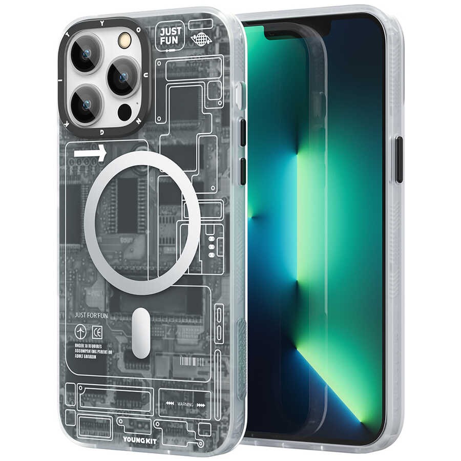 iPhone 13 Pro Kılıf YoungKit Technology Serisi Kılıf