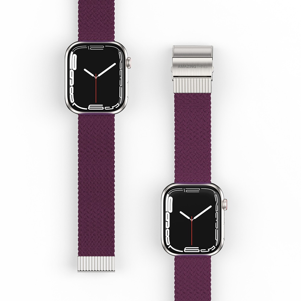 Watch 40mm Amazingthing Titan Weave Örgü Sport Kordon