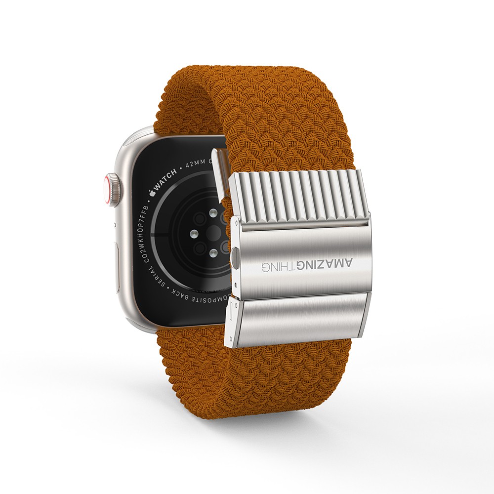 Watch 40mm Amazingthing Titan Weave Örgü Sport Kordon