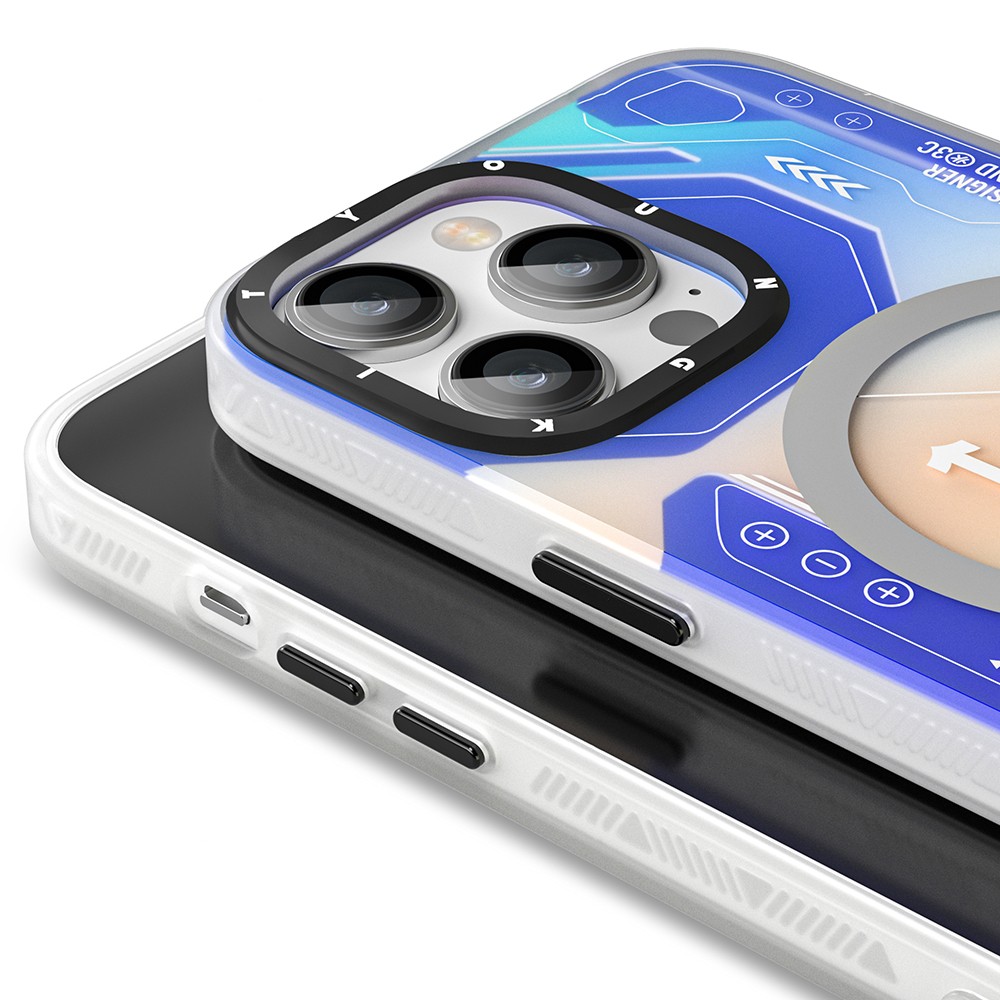 iPhone 13 Pro Max Kılıf Magsafe Şarj Özellikli YoungKit Metaverse Serisi Kılıf